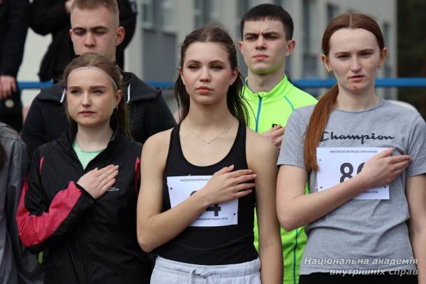 У НАВС відбулися змагання з легкої атлетики