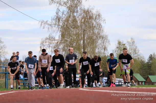 У НАВС відбулися змагання з легкої атлетики