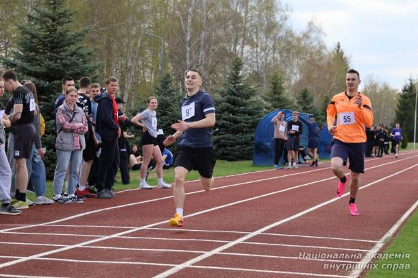 У НАВС відбулися змагання з легкої атлетики