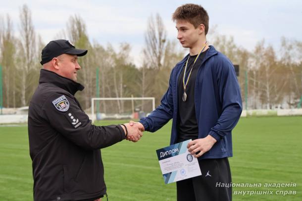 У НАВС відбулися змагання з легкої атлетики