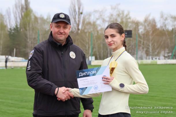 У НАВС відбулися змагання з легкої атлетики