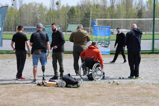 На базі НАВС відбувся майстер-клас із петанку