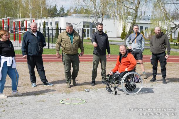На базі НАВС відбувся майстер-клас із петанку