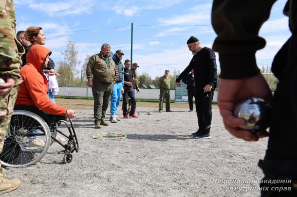 На базі НАВС відбувся майстер-клас із петанку