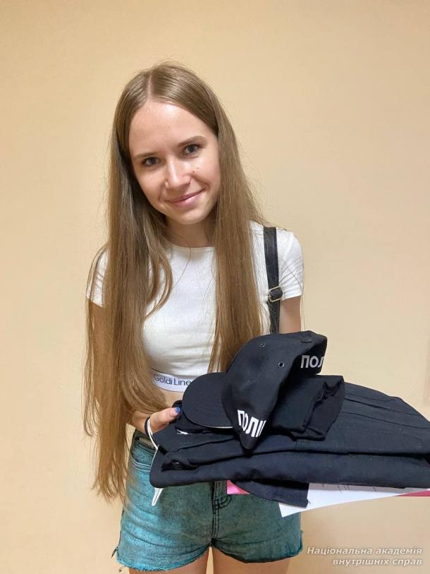 Оголошення наказу про зарахування курсантів 1-го курсу денної форми навчання