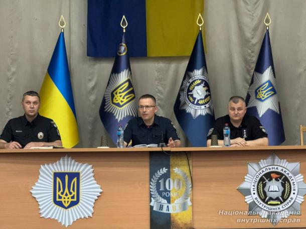 У НАВС провели інструктажі перед початком навчальної практики курсантів