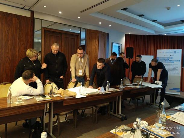 Тренінг для слідчих й оперативних співробітників НПУ щодо розвитку компетентностей з розслідування злочинів, пов’язаних із торгівлею людьми