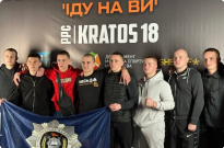 Курсант академії виграв черговий професійний бій з панкратіону Фото