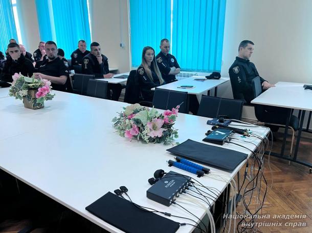 Поліграф як інструмент оперативної ефективності: у НАВС провели бінарне заняття для працівників карного розшуку