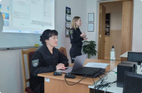 Паспорт безпеки як інструмент захисту: у НАВС відбулося бінарне заняття для майбутніх інспекторів СОБ Фото