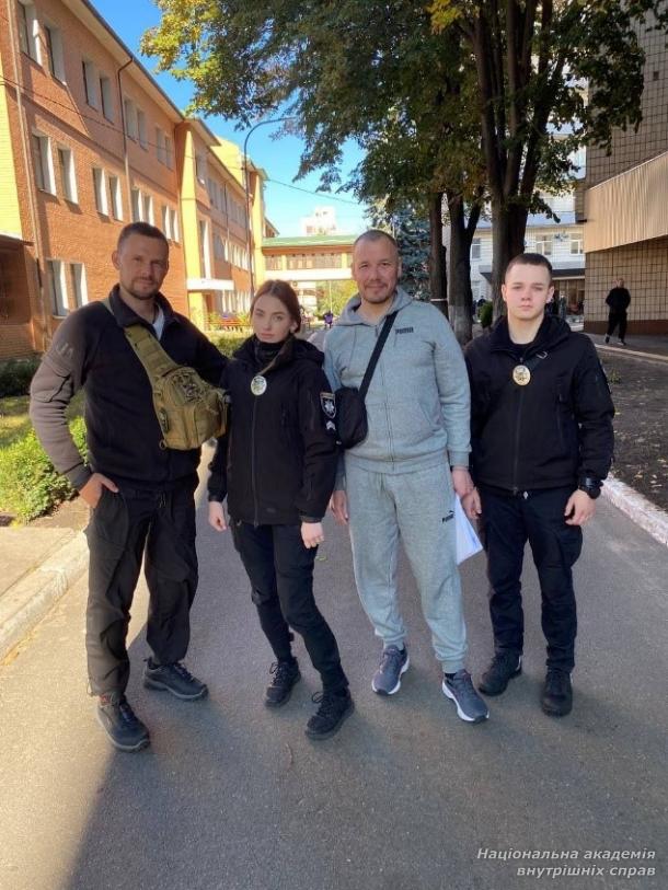 Активісти курсантського самоврядування відвідали поранених бійців