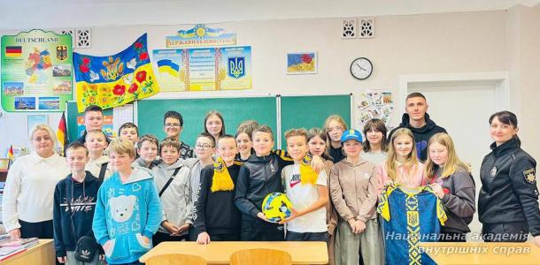 Профорієнтаційна зустріч викладачів НАВС з учнями Київського ліцею № 281