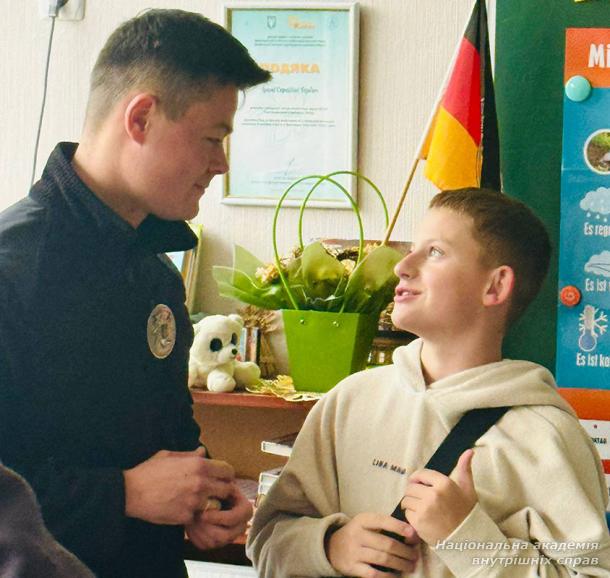 Профорієнтаційна зустріч викладачів НАВС з учнями Київського ліцею № 281