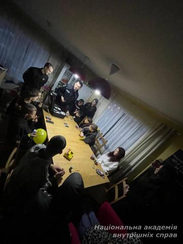 Курсанти НАВС привітали дітей Святошинського будинку-інтернату та Центру захисту дітей «Наші діти» з Всесвітнім днем дитини