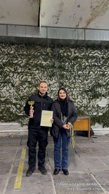 Чемпіонат Солом’янського району з кульової стрільби: збірна команда академії виборола перше місце