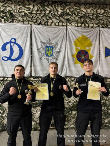 Чемпіонат Солом’янського району з кульової стрільби: збірна команда академії виборола перше місце