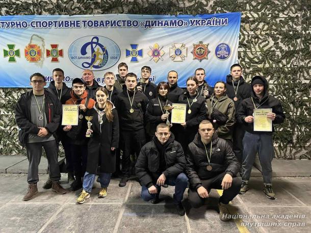 Чемпіонат Солом’янського району з кульової стрільби: збірна команда академії виборола перше місце