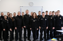 Зустріч курсантів наукового гуртка «Детектив» з працівником Департаменту кіберполіції НПУ Фото