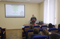 Від Чорнобиля до Фукусіми: студенти ННІПП НАВС поспілкувалися з ліквідатором і науковцем Сергієм Мирним Фото