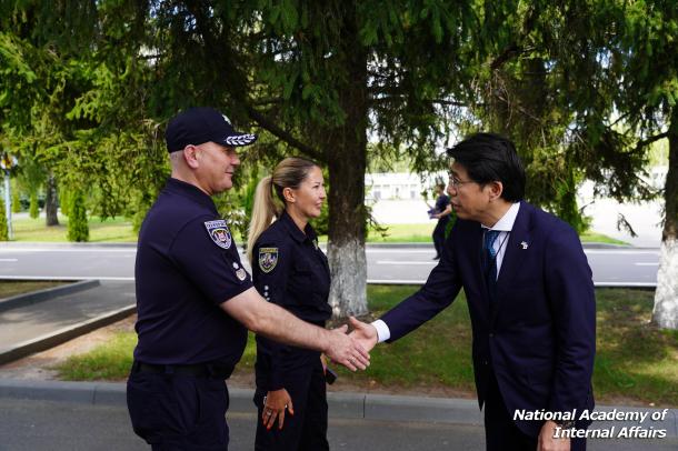 Visit of Representatives of the Embassy of Japan and JICA to the National Academy of Internal Affairs