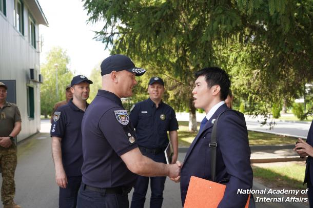 Visit of Representatives of the Embassy of Japan and JICA to the National Academy of Internal Affairs