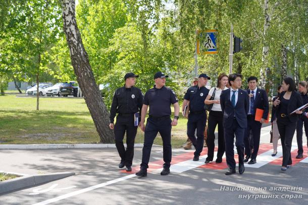 Візит представників Посольства Японії та JICA до Національної академії внутрішніх справ