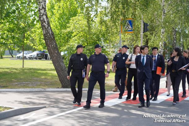 Visit of Representatives of the Embassy of Japan and JICA to the National Academy of Internal Affairs