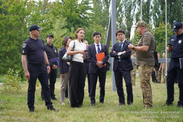 Візит представників Посольства Японії та JICA до Національної академії внутрішніх справ