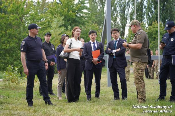 Visit of Representatives of the Embassy of Japan and JICA to the National Academy of Internal Affairs