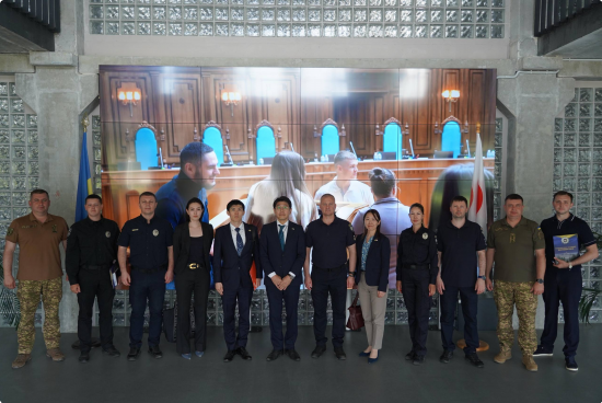 Visit of Representatives of the Embassy of Japan and JICA to the National Academy of Internal Affairs