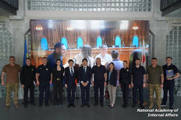 Visit of Representatives of the Embassy of Japan and JICA to the National Academy of Internal Affairs