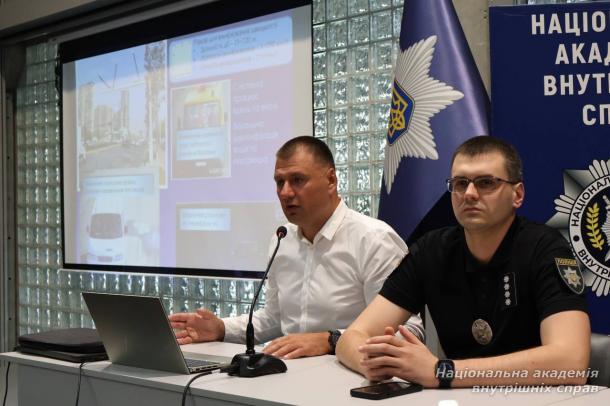 Курсантів НАВС ознайомили з можливостями навчального полігону з відеоаналітики