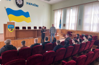 Дисципліна, законність, досвід: як курсанти випускних курсів проходять стажування в поліції Фото