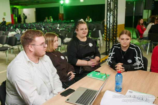 Представниця НАВС долучилася до дизайн-лабу «Молодіжна гарантія»