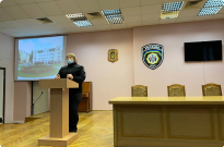 Профорієнтаційна бесіда з вихованцями юридичного ліцею імені Ярослава Кондратьєва Фото
