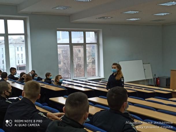 Лекційно-тренінгові заняття для курсантів з упровадження системи Custody Records в роботу Національної поліції 