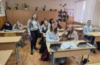 Профорієнтаційна зустріч зі школярами: студентка НАВС презентувала можливості навчання в академії Фото