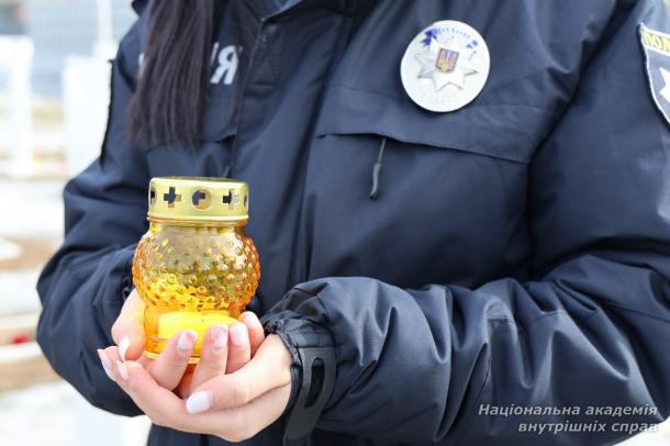 Пам’ятаємо кожного: курсанти ННІПД вшанували загиблих оборонців України