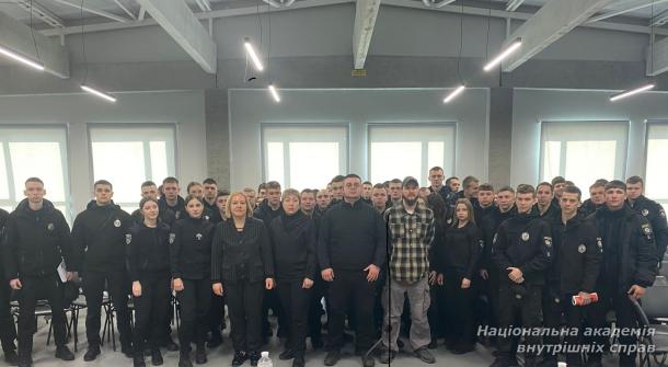 У ННІПД НАВС відбулася зустріч із військовими бригади БпЛА «Яструби»