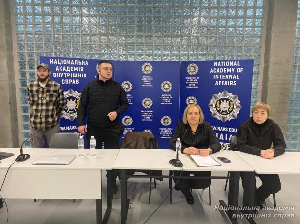 У ННІПД НАВС відбулася зустріч із військовими бригади БпЛА «Яструби»