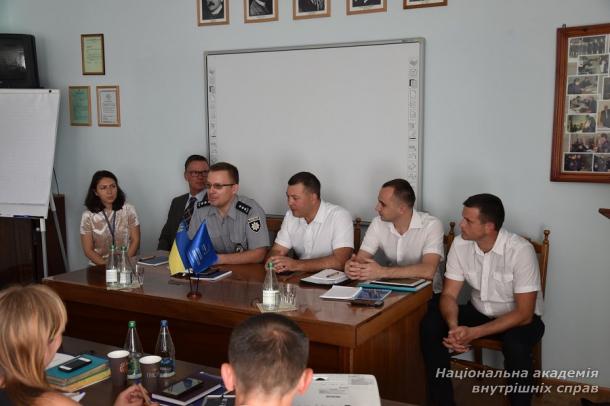 Тренінг для начальників відділів криміналістичного забезпечення слідчих підрозділів 