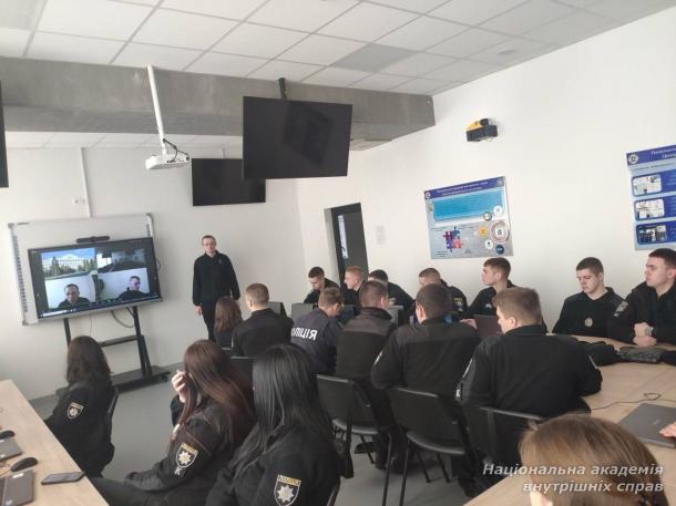 Курсанти НАВС взяли участь у тренінгу-інтенсиві з питань експертиз в умовах воєнного стану