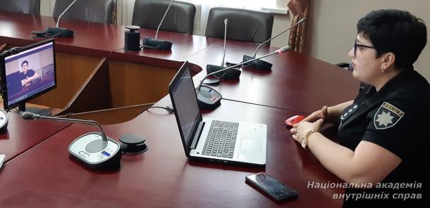 Навчання з основних положень антикорупційного законодавства та правил етичної поведінки для управлінського складу територіальних органів МВС України