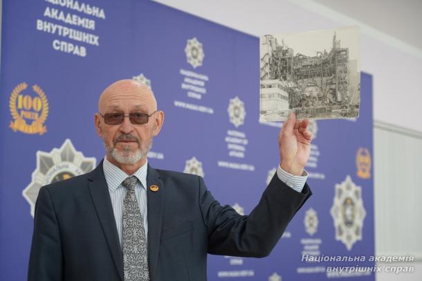 Пам’ять і досвід: у НАВС вшанували 40-ві роковини Чорнобильської трагедії