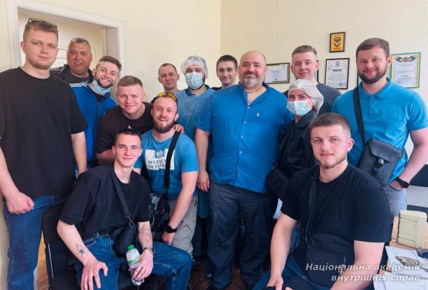 Виїзне практичне заняття для слухачів КЦППП «Академія поліції»
