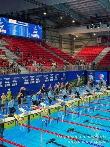 Викладачка НАВС — серед найсильніших на Чемпіонаті світу з водних видів спорту