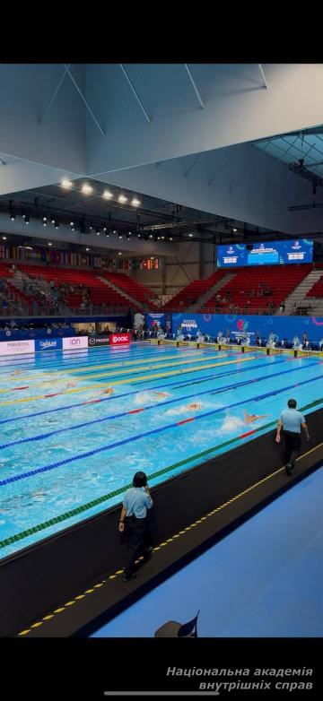 Викладачка НАВС — серед найсильніших на Чемпіонаті світу з водних видів спорту