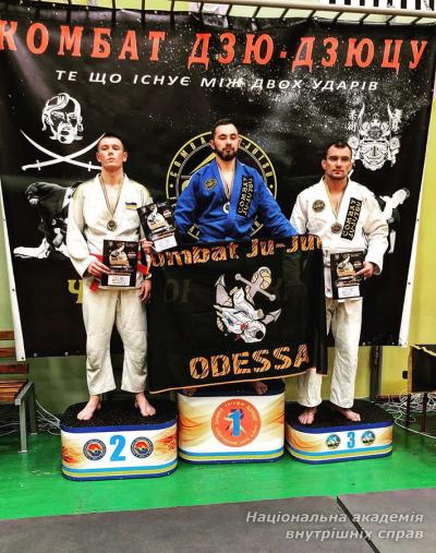 Курсанти академії здобули призові місця на чемпіонаті України  з комбат дзю-дзюцу