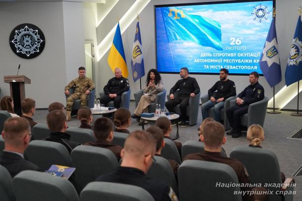 У НАВС відбулися заходи до Дня спротиву окупації Криму