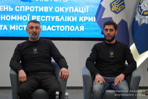 У НАВС відбулися заходи до Дня спротиву окупації Криму